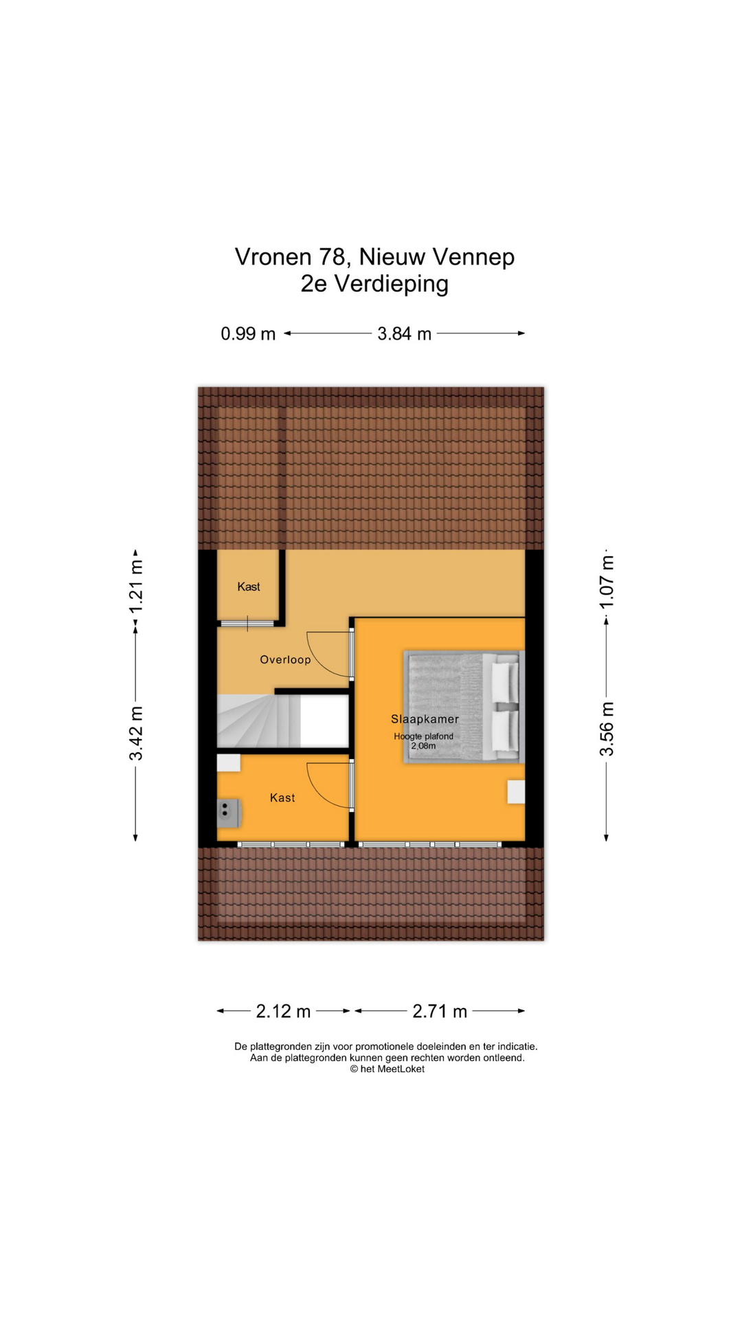 Vronen 78 , 2151 PD Nieuw-vennep map
